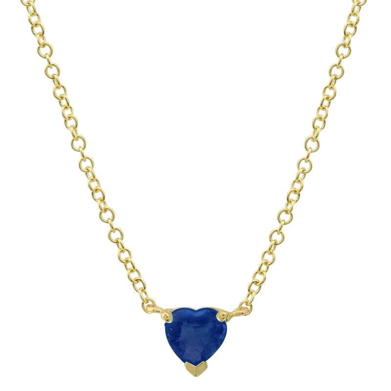 Necklaces Necklaces in Yellow Gold containing Sapphire 466459