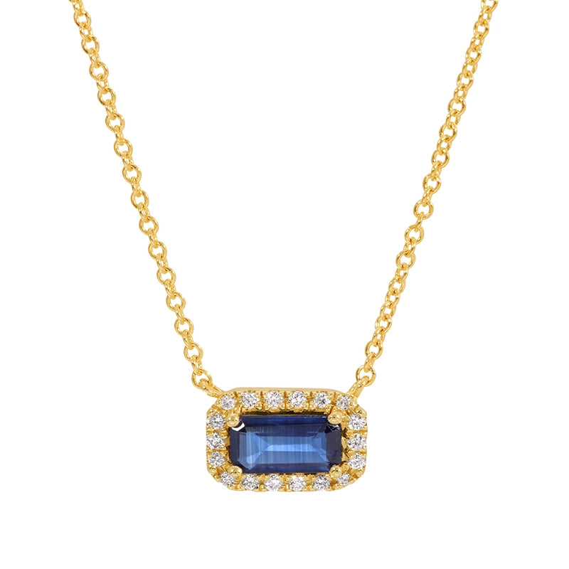 Necklaces Necklaces in Yellow Gold containing Multi-gemstone, Diamond, Sapphire 466462
