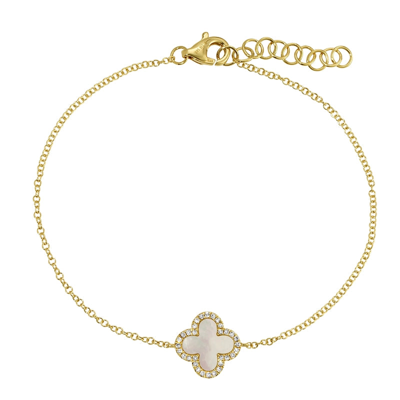 Bracelets Bracelets in Yellow Gold containing Mother of pearl, Multi-gemstone, Diamond 466463