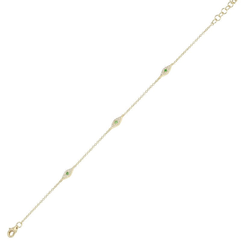 Bracelets Bracelets in Yellow Gold containing Other, Multi-gemstone, Diamond 466474