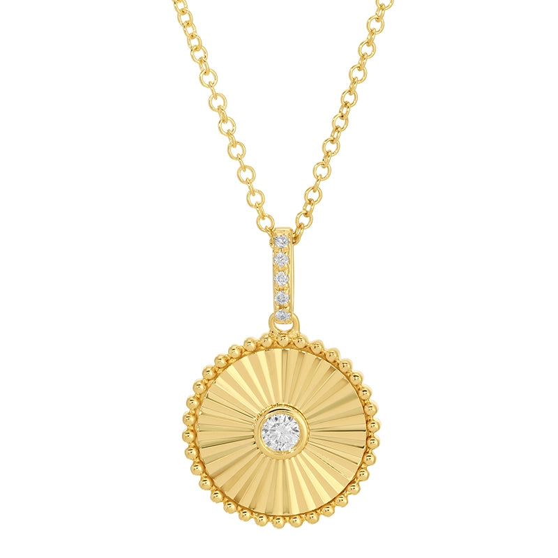 Necklaces Necklaces in Yellow Gold containing Diamond 466478