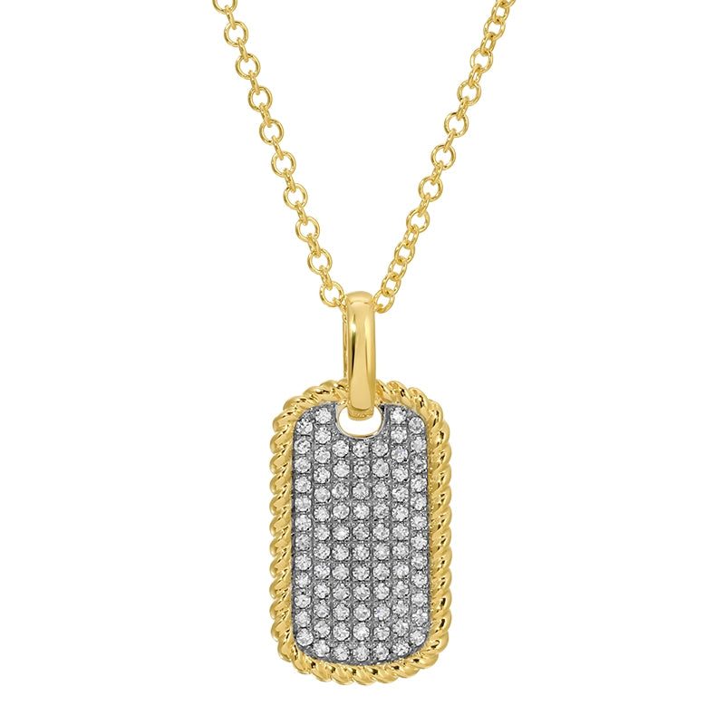 Necklaces Necklaces in Yellow Gold containing Diamond 466479