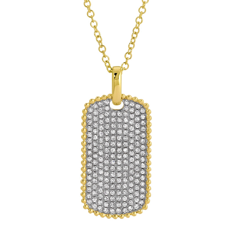 Necklaces Necklaces in Mixed Metals containing Diamond 466495