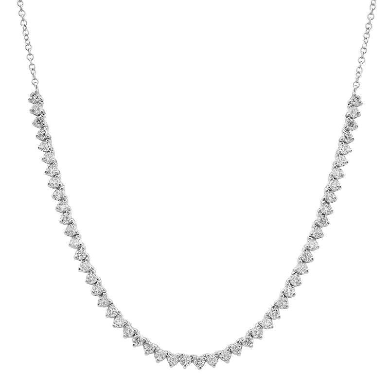 Necklaces Necklaces in White Gold containing Diamond 466508