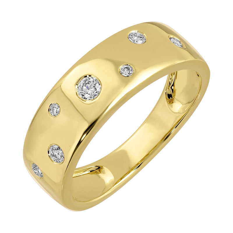 Wedding Bands Rings in Yellow Gold containing Diamond 466559