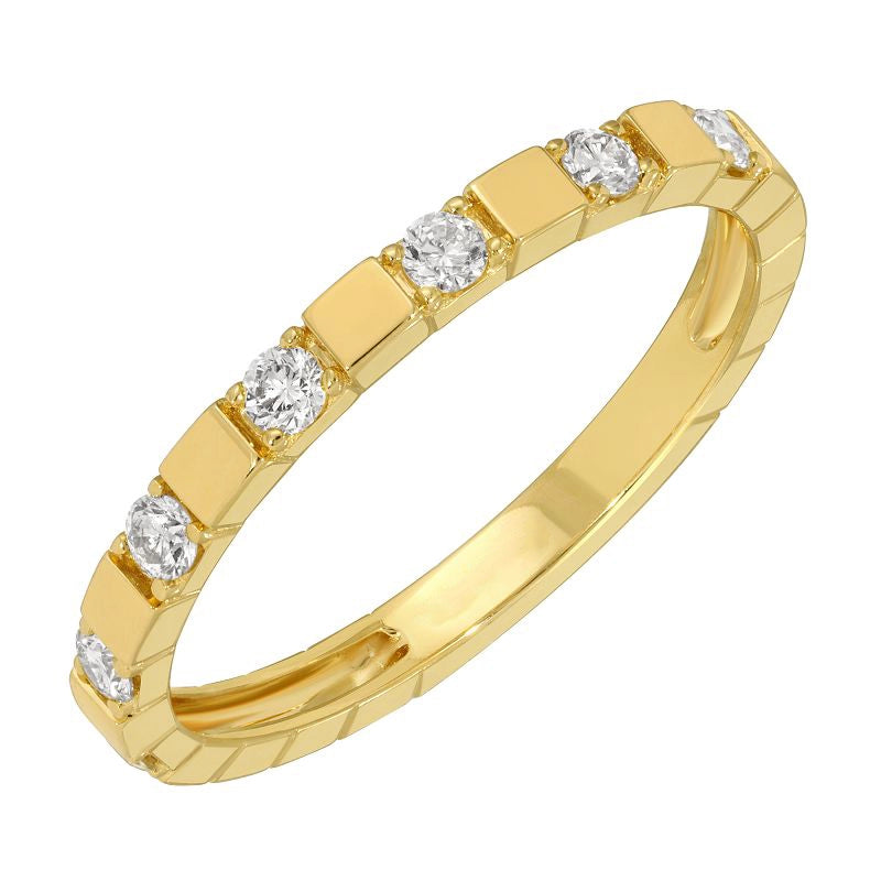 Wedding Bands Rings in Yellow Gold containing Diamond 466569