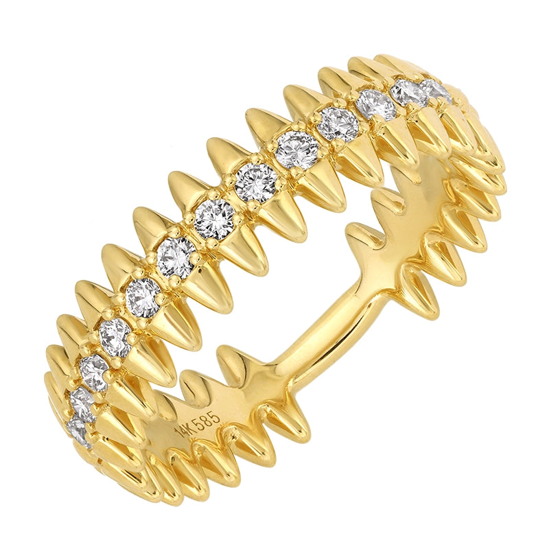 Rings Rings in Yellow Gold containing Diamond 466577