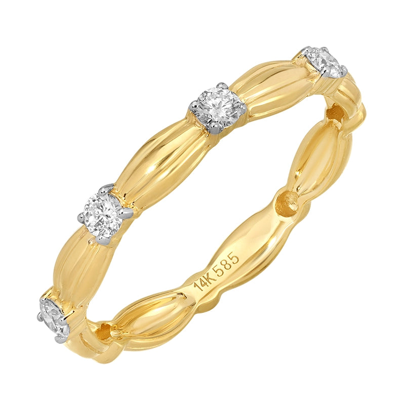 Wedding Bands Rings in Yellow Gold containing Diamond 466579
