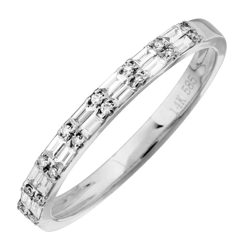 Wedding Bands Wedding Rings in White Gold containing Diamond 466582