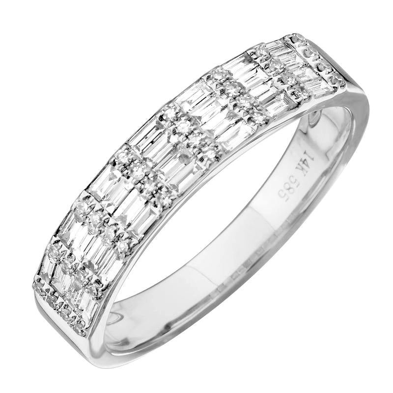 Wedding Bands Wedding Rings in White Gold containing Diamond 466587