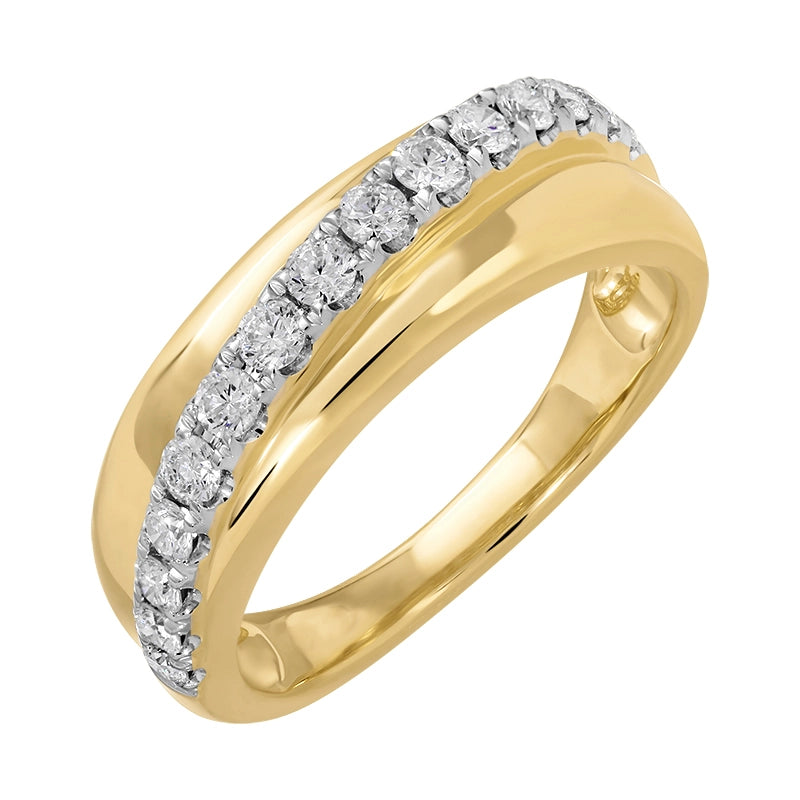 Wedding Bands Rings in Yellow Gold containing Diamond 466601