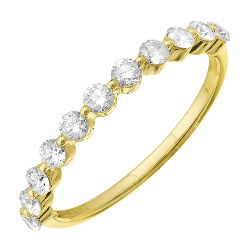 Wedding Bands Wedding Rings in Yellow Gold containing Diamond 466604