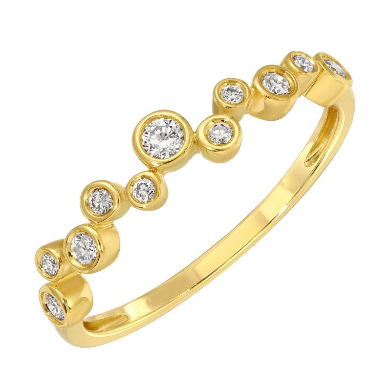 Wedding Bands Rings in Yellow Gold containing Diamond 466609