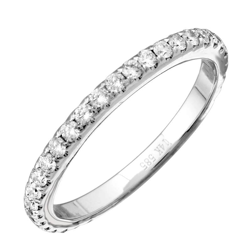 Wedding Bands Wedding Rings in White Gold containing Diamond 466612