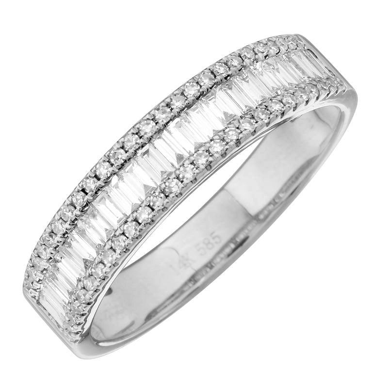 Wedding Bands Wedding Rings in White Gold containing Diamond 466622