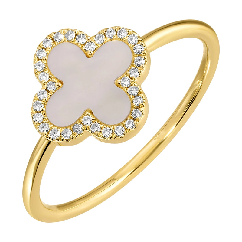 Rings Rings in Yellow Gold containing Mother of pearl, Multi-gemstone, Diamond 466625