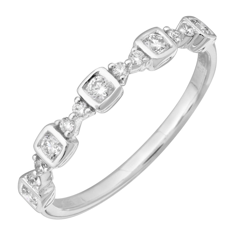 Wedding Bands Wedding Rings in White Gold containing Diamond 466629