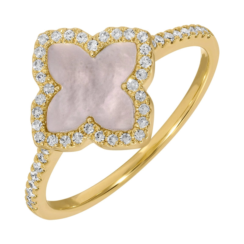 Rings Rings in Yellow Gold containing Mother of pearl, Multi-gemstone, Diamond 466633