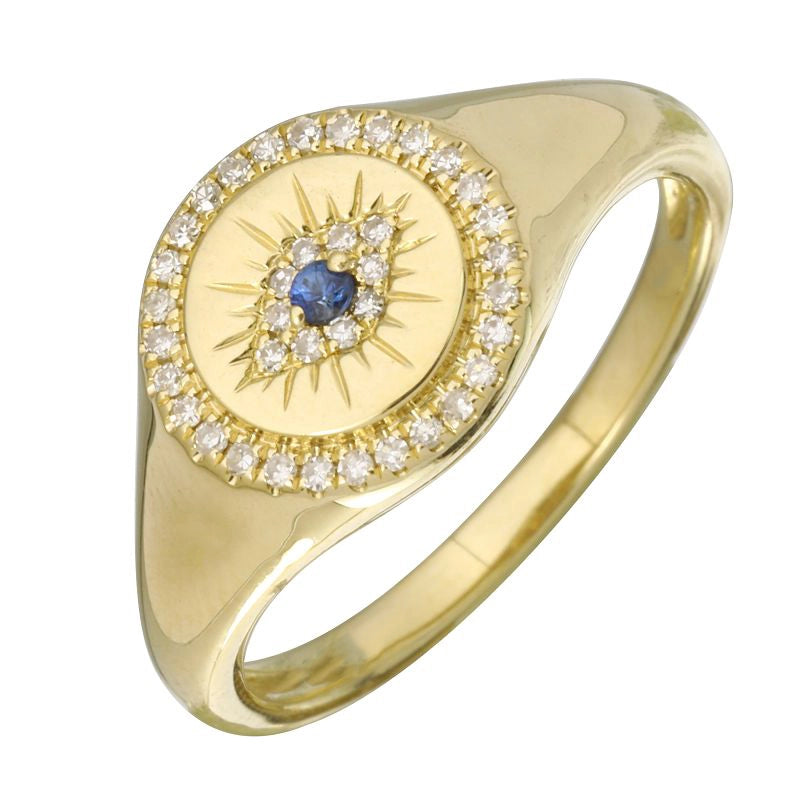 Rings Rings in Yellow Gold containing Multi-gemstone, Diamond, Sapphire 466637