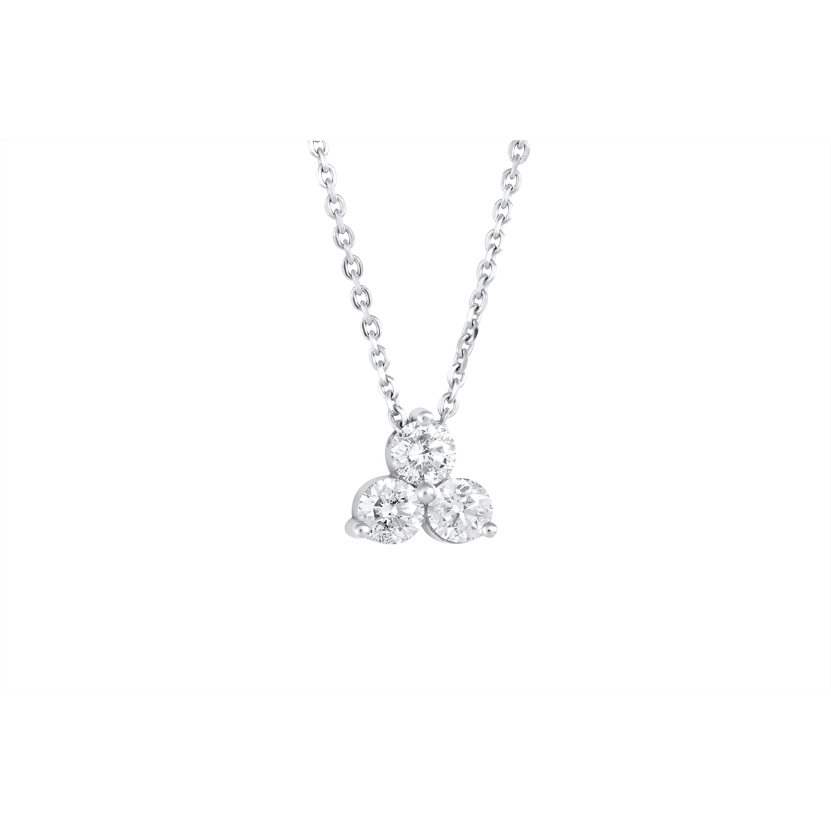 Necklaces Necklaces in White Gold containing Diamond 466676