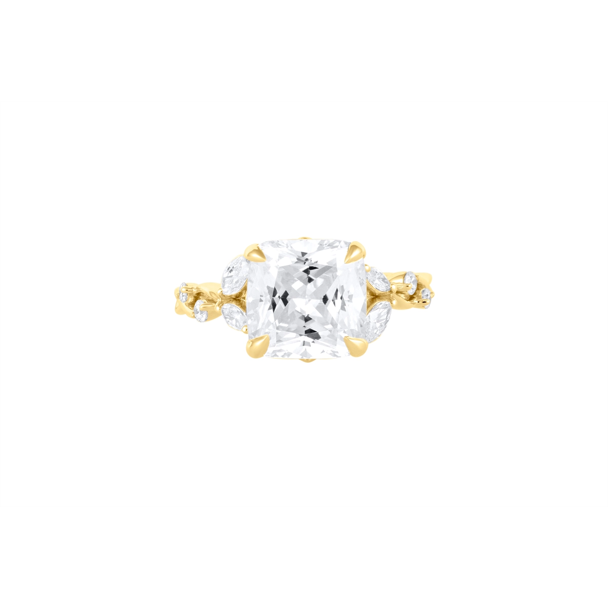 Engagement Collections Engagement Rings in Yellow Gold containing Diamond 466756
