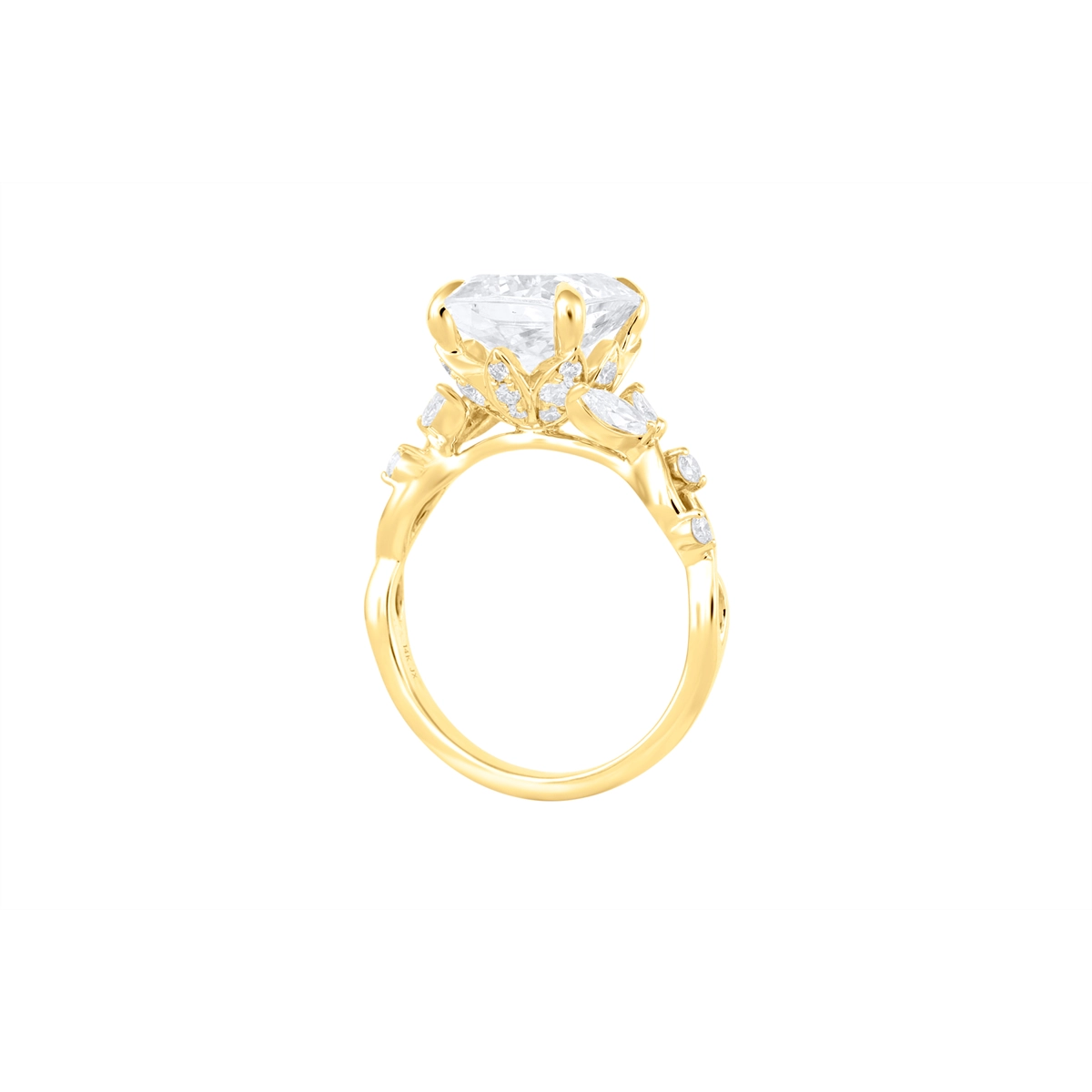 Engagement Collections Engagement Rings in Yellow Gold containing Diamond 466756