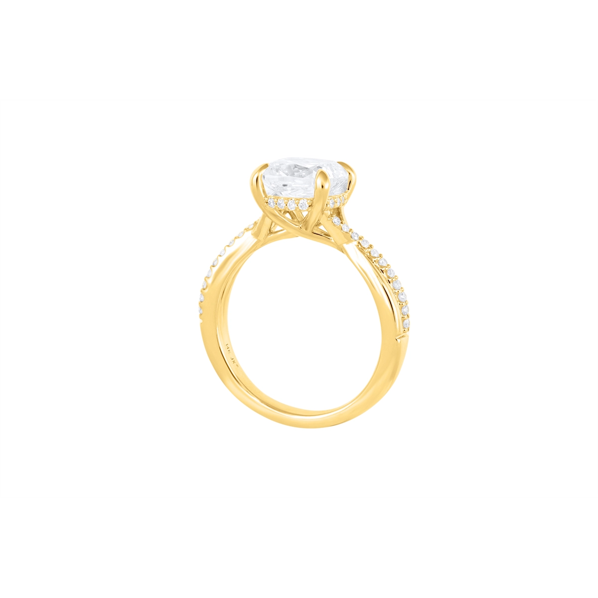 Engagement Collections Engagement Rings in Yellow Gold containing Diamond 466757