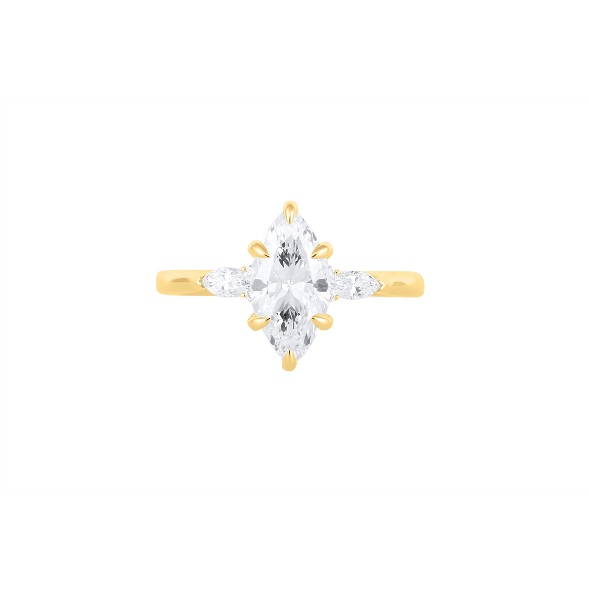 Engagement Collections Engagement Rings in Yellow Gold containing Diamond 466761