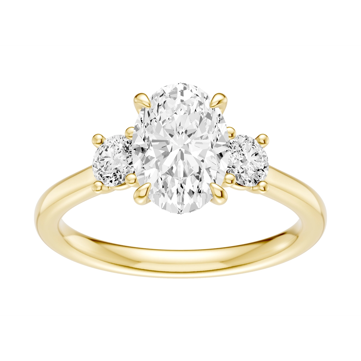Engagement Collections Engagement Rings in Yellow Gold containing Diamond 466764