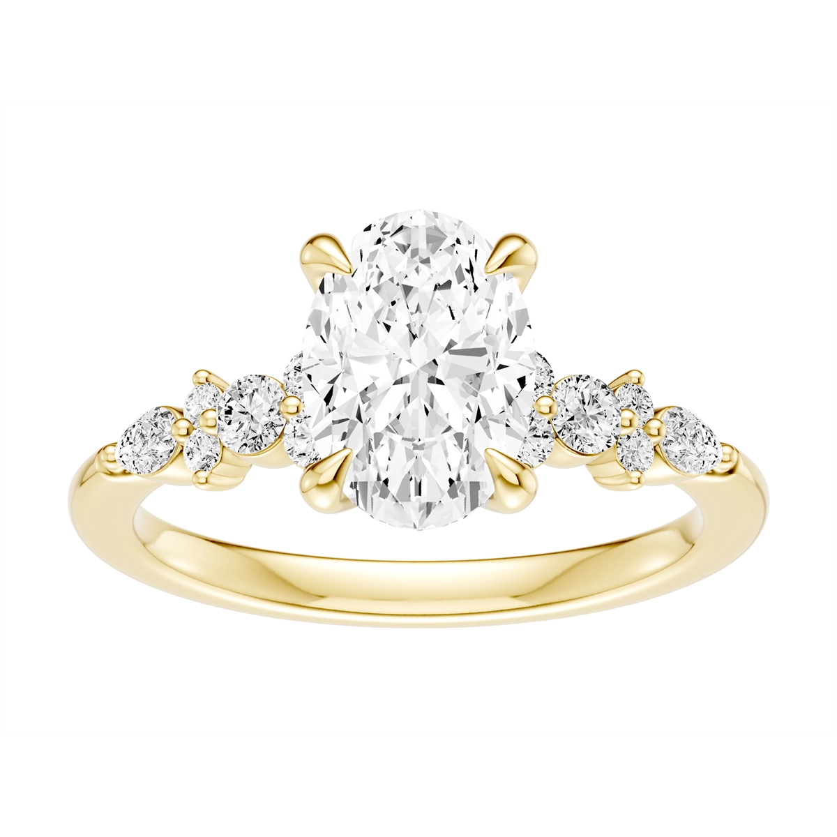 Engagement Collections Engagement Rings in Yellow Gold containing Diamond 466765