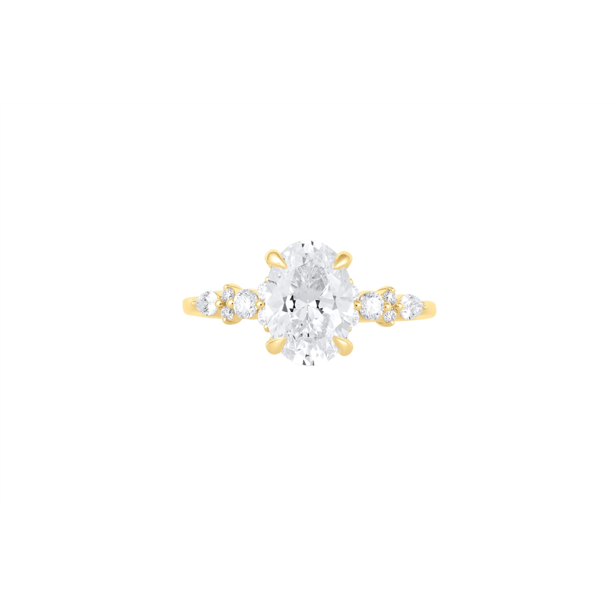 Engagement Collections Engagement Rings in Yellow Gold containing Diamond 466765
