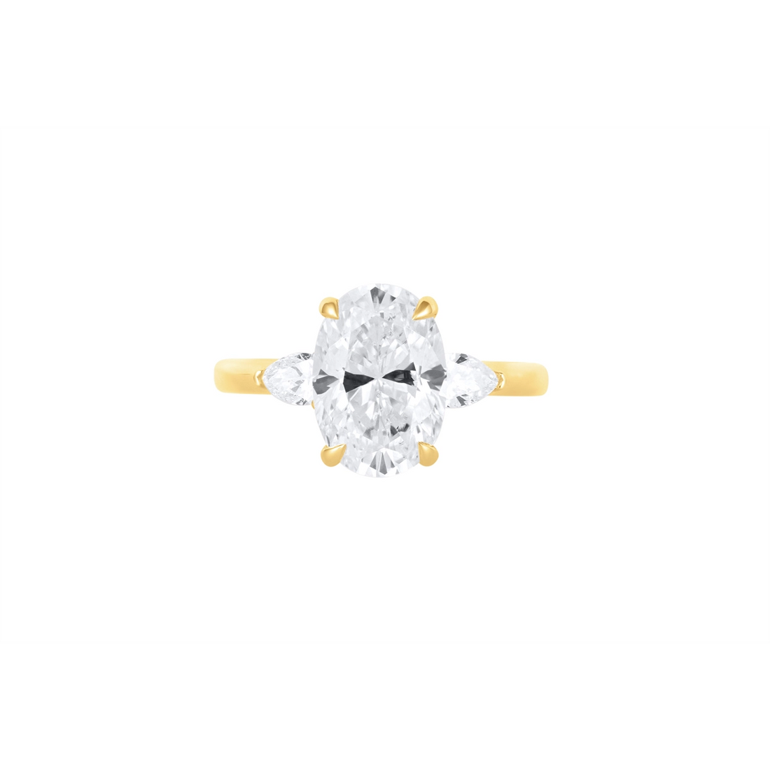 Engagement Collections Engagement Rings in Yellow Gold containing Diamond 466769