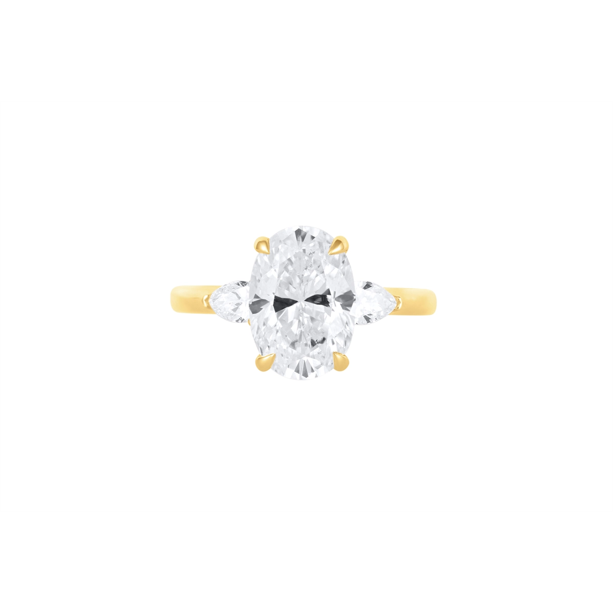 Engagement Collections Engagement Rings in Yellow Gold containing Diamond 466769