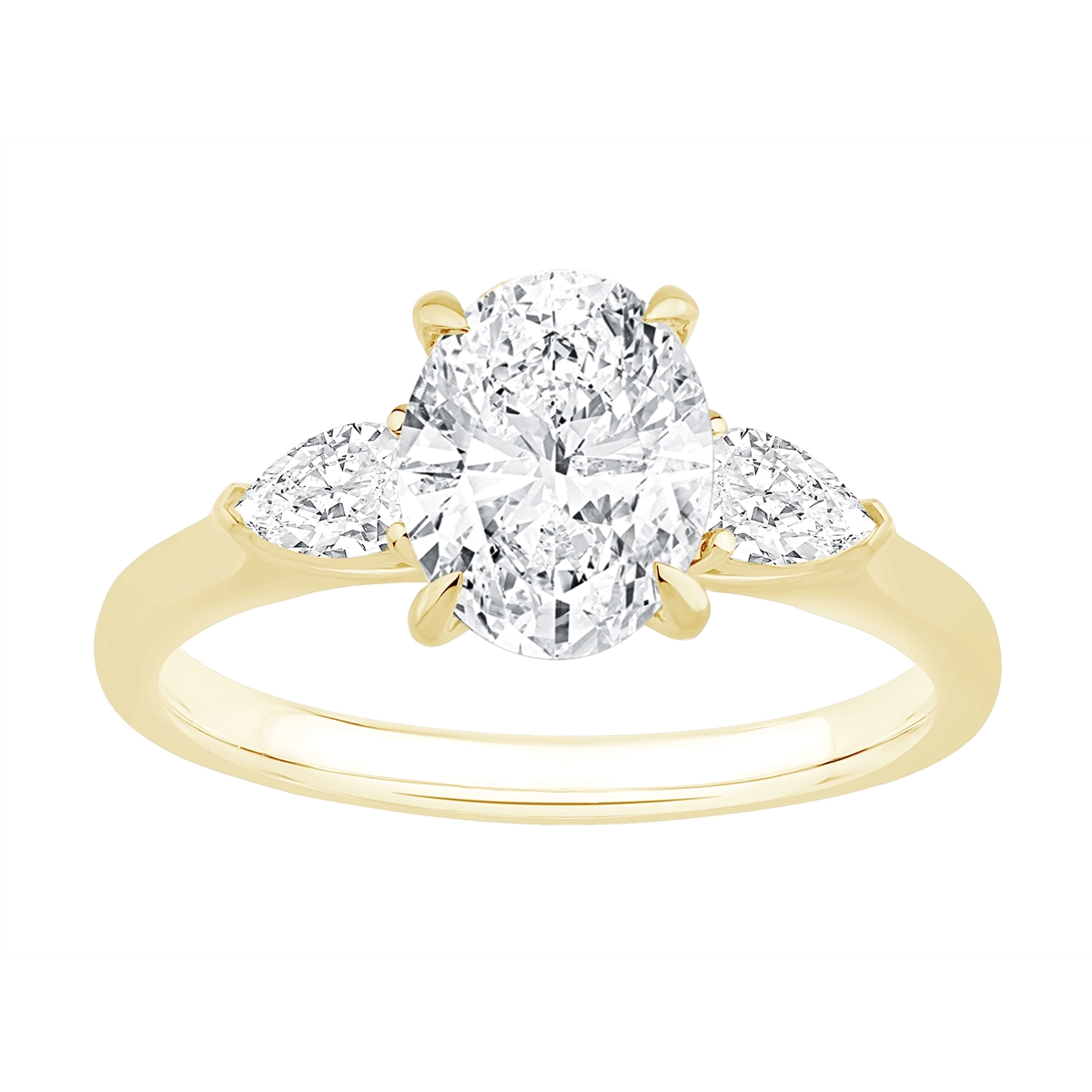 Engagement Collections Engagement Rings in Yellow Gold containing Diamond 466770