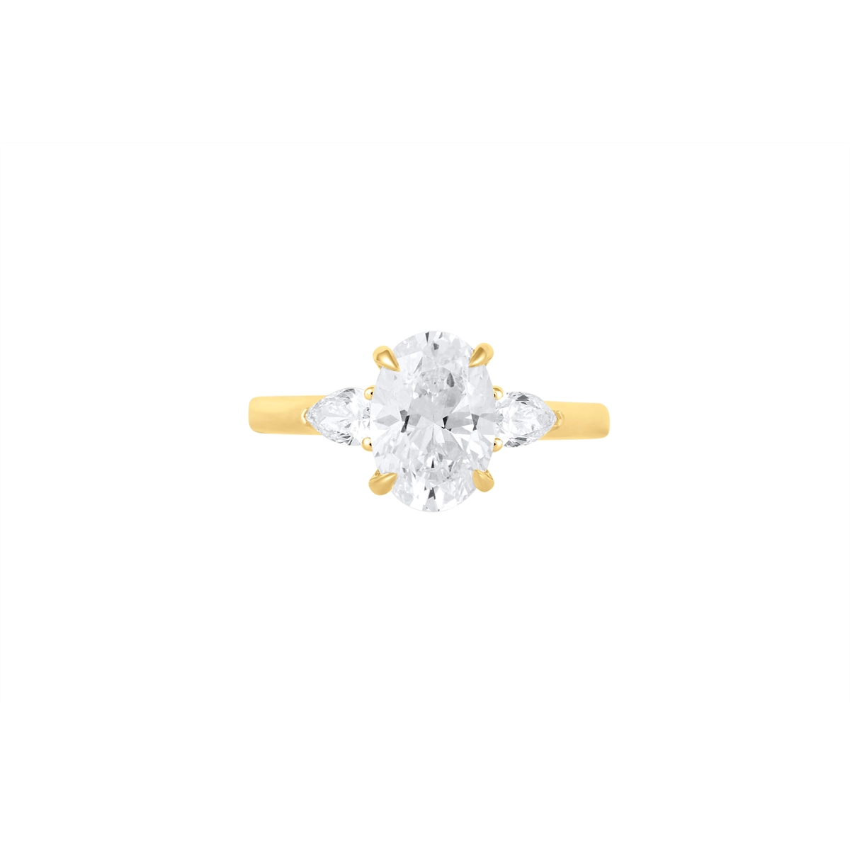 Engagement Collections Engagement Rings in Yellow Gold containing Diamond 466770