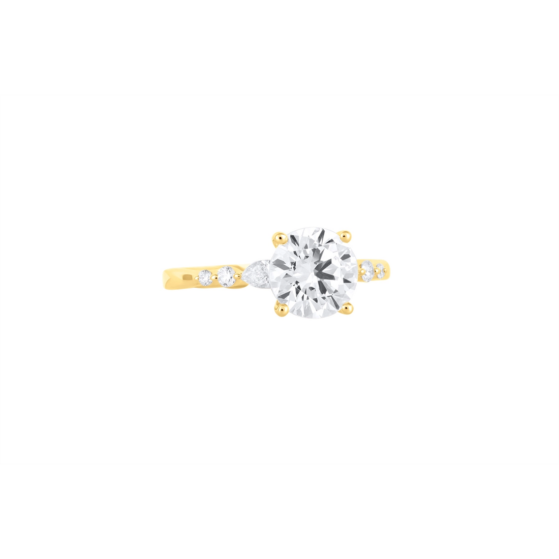 Engagement Collections Engagement Rings in Yellow Gold containing Diamond 466771