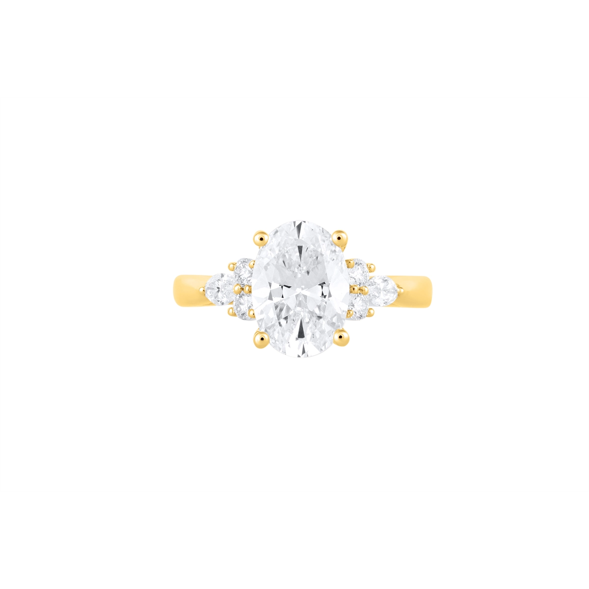 Engagement Collections Engagement Rings in Yellow Gold containing Diamond 466772