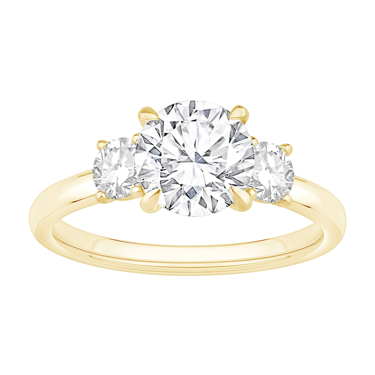 Engagement Collections Engagement Rings in Yellow Gold containing Diamond 466777