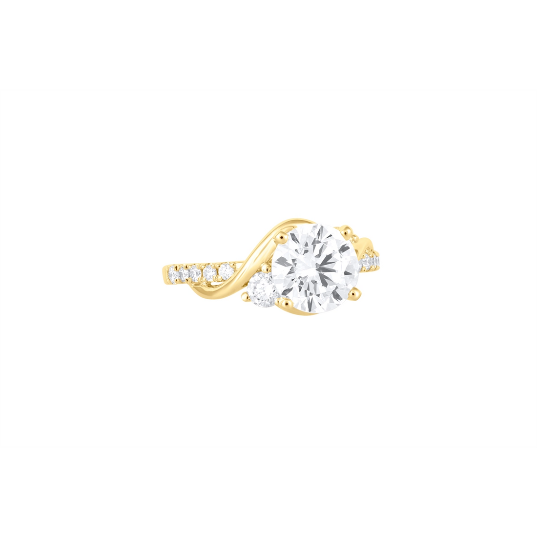 Engagement Collections Engagement Rings in Yellow Gold containing Diamond 466783
