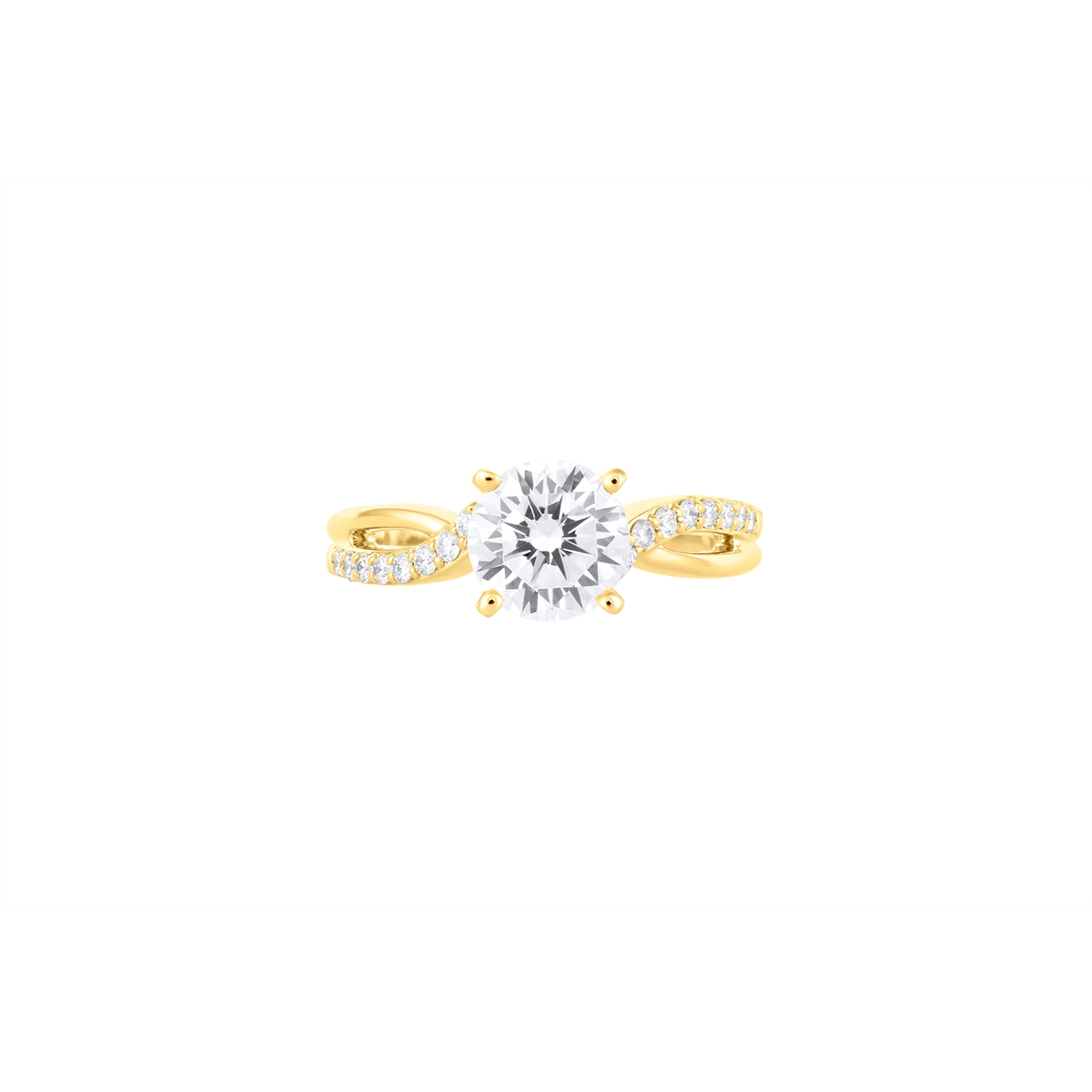 Engagement Collections Engagement Rings in Yellow Gold containing Diamond 466784