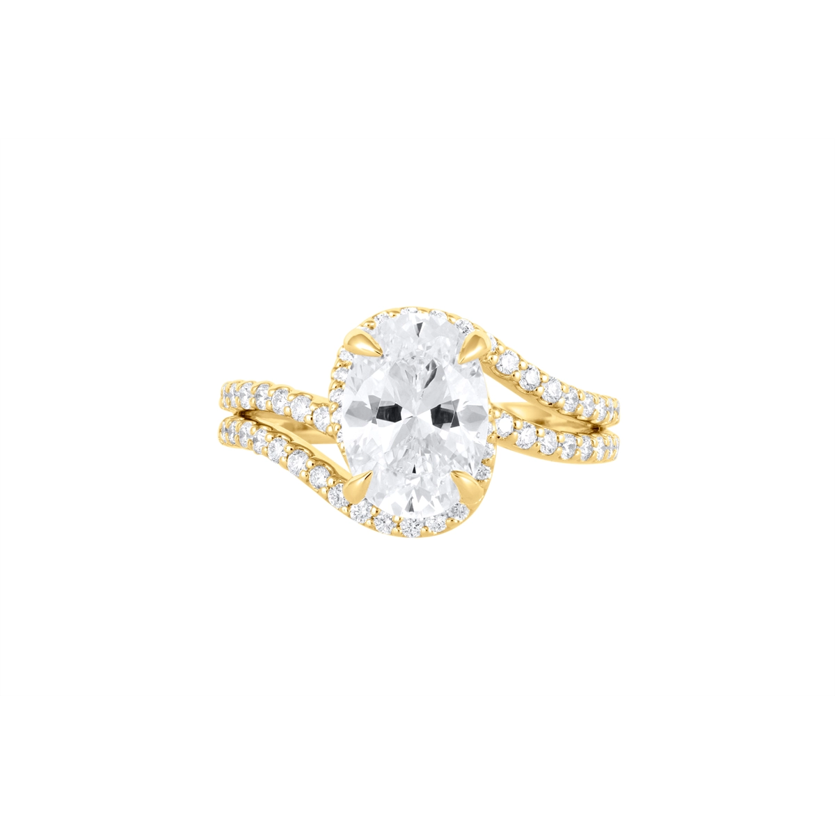 Engagement Collections Engagement Rings in Yellow Gold containing Diamond 466785