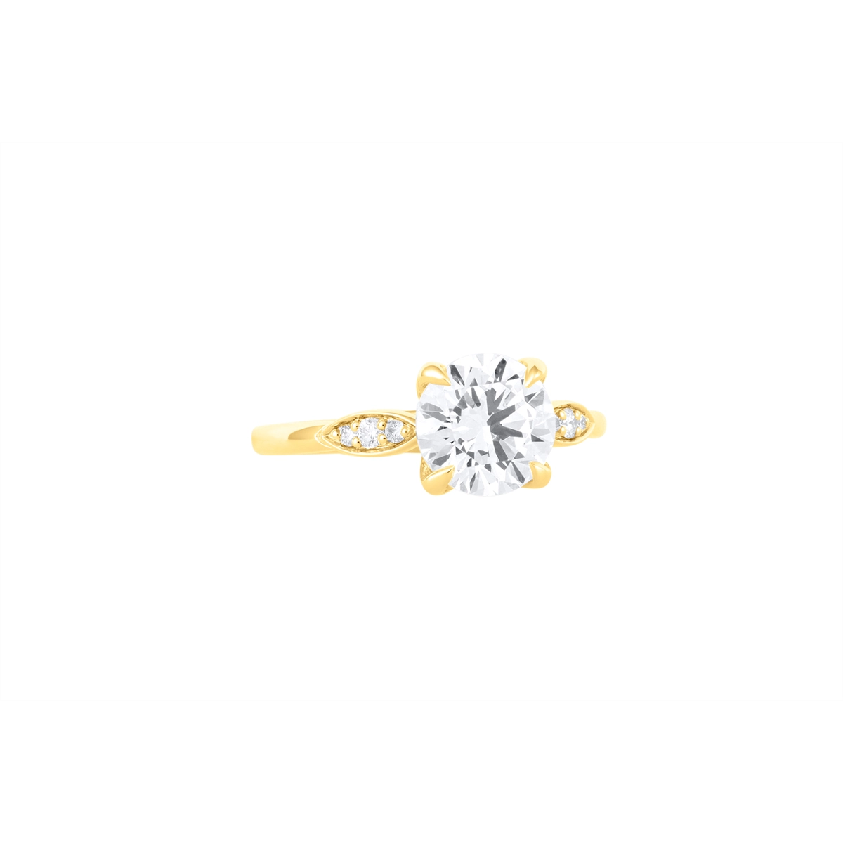 Engagement Collections Engagement Rings in Yellow Gold containing Diamond 466787