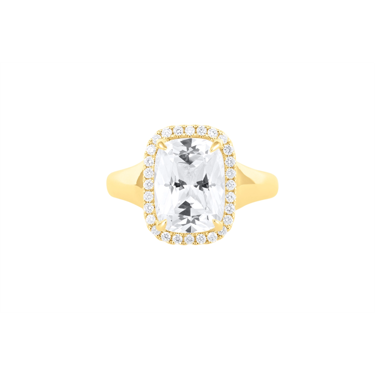 Engagement Collections Engagement Rings in Yellow Gold containing Diamond 466788