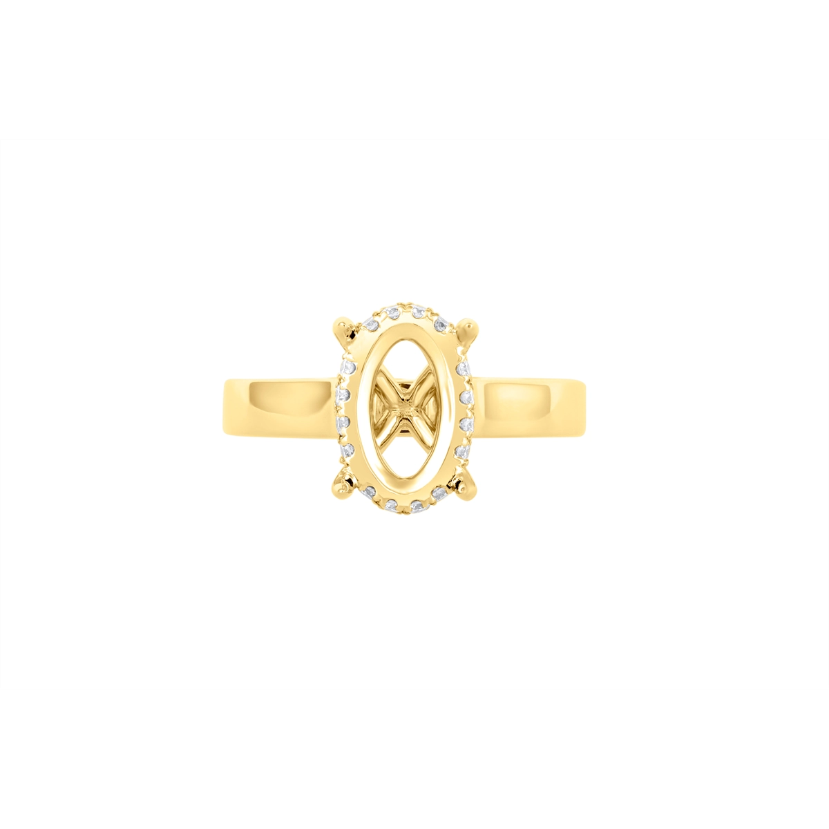 Engagement Collections Engagement Rings in Yellow Gold containing Diamond 466789