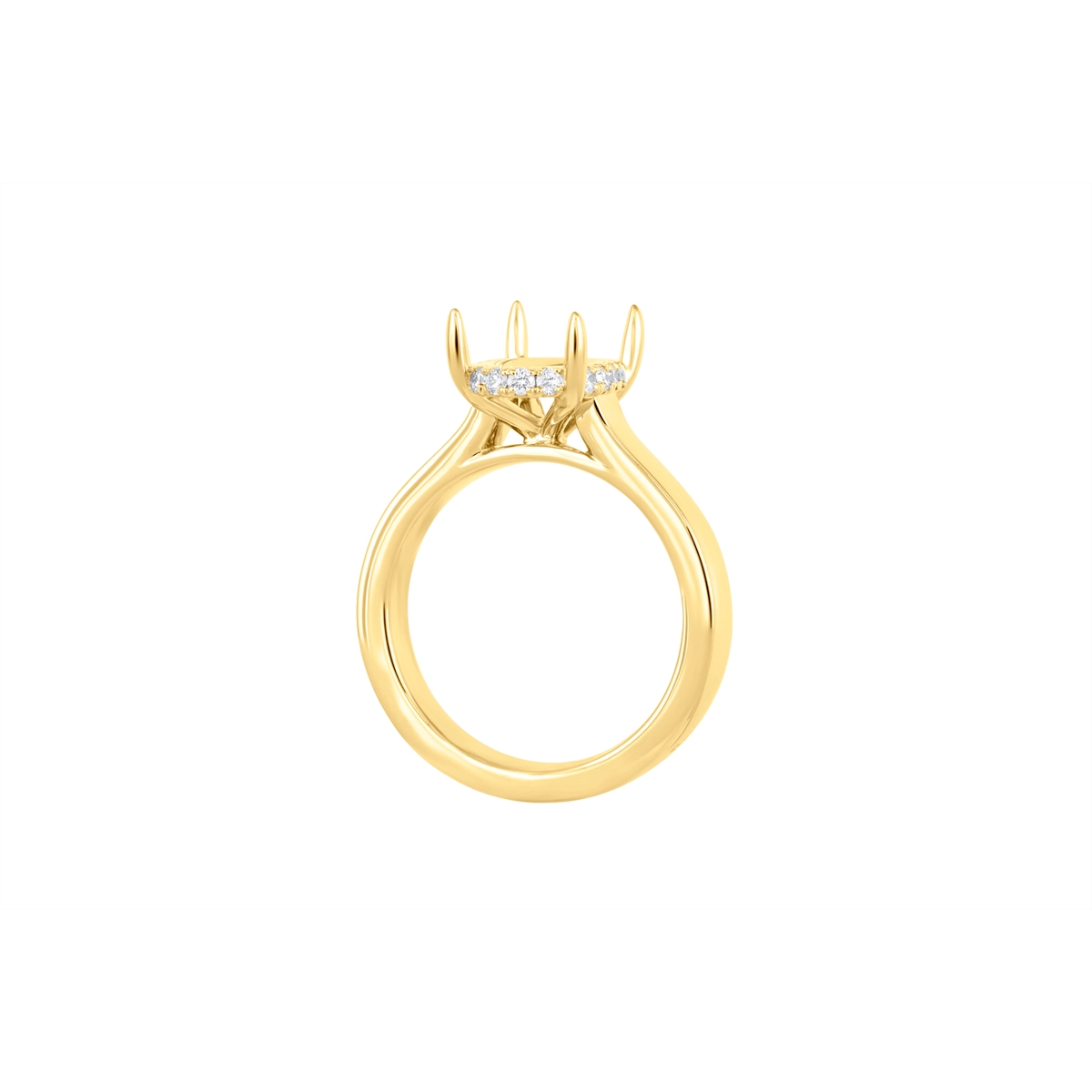Engagement Collections Engagement Rings in Yellow Gold containing Diamond 466789