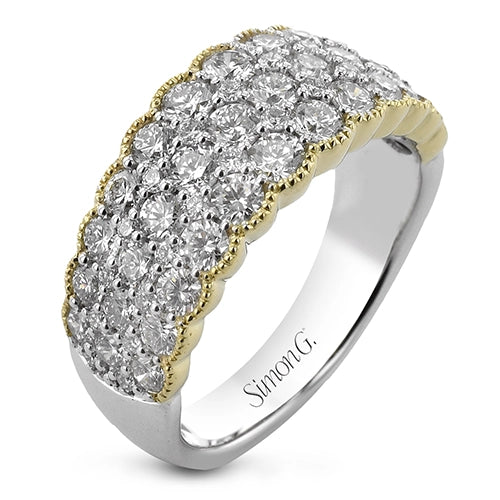 Simon G Rings in Mixed Metals containing Diamond LR3213-14KWY