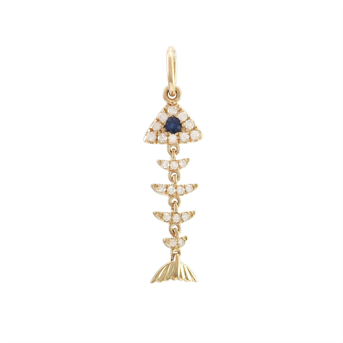 Pendants Pendants in Yellow Gold containing Multi-gemstone, Diamond, Sapphire 466821