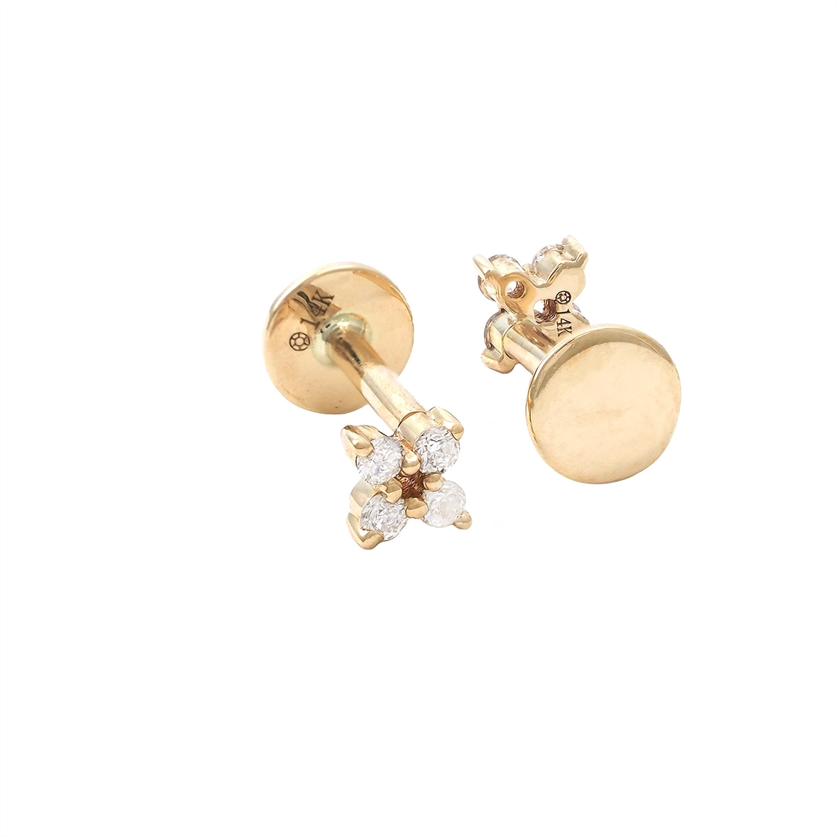 Earrings Earrings in Yellow Gold containing Diamond 466823