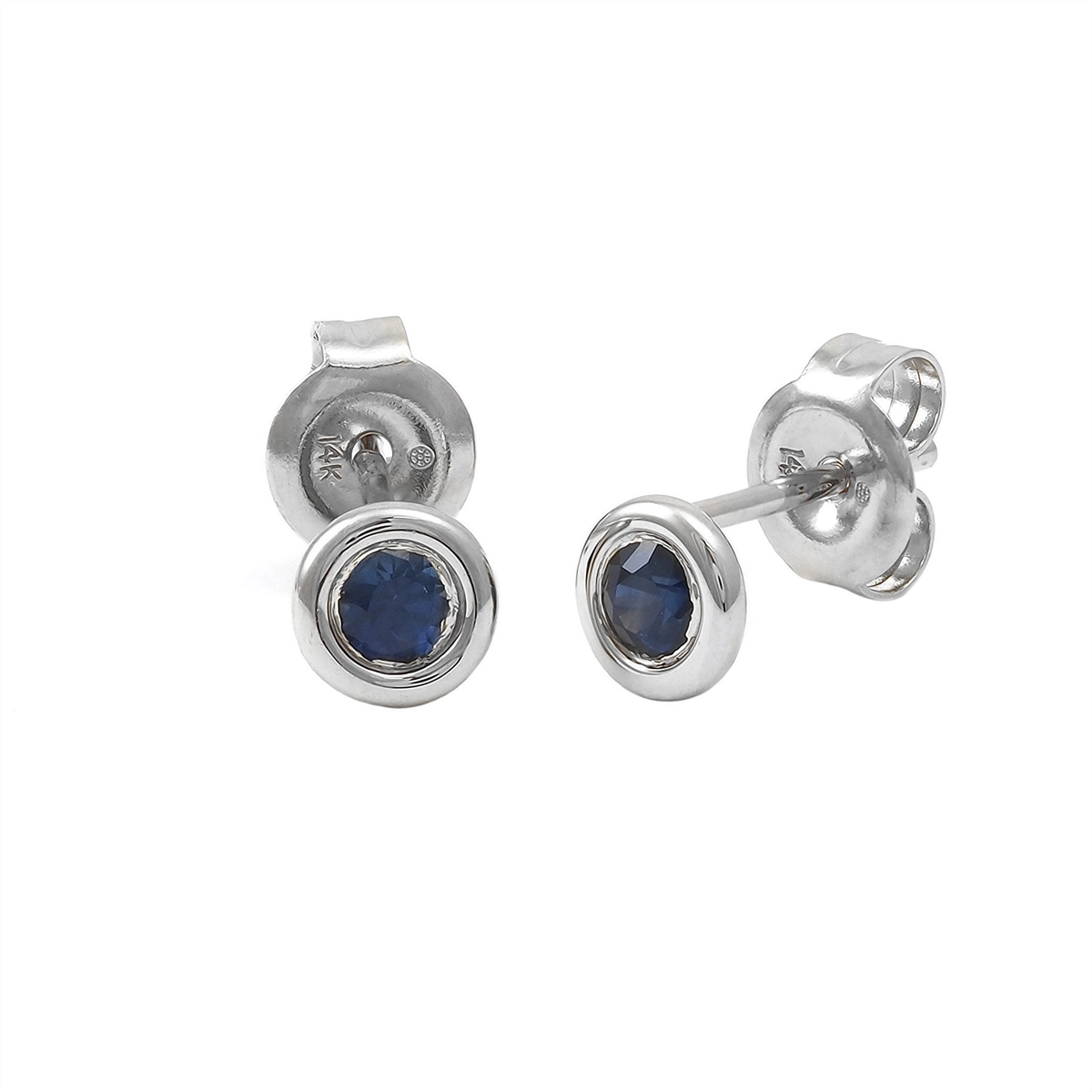 Earrings Earrings in White Gold containing Sapphire 466824