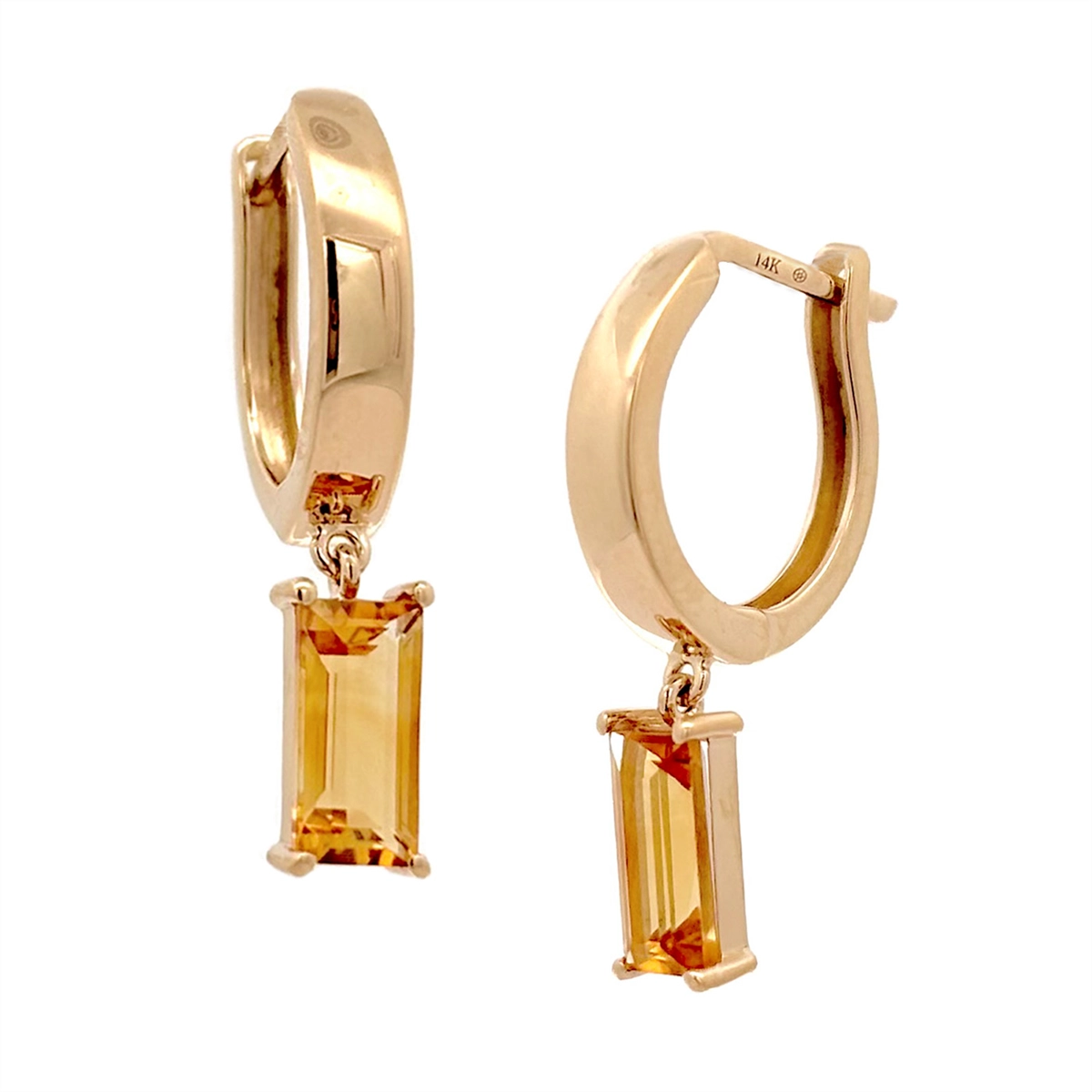 Earrings Earrings in Yellow Gold containing Citrine 466830